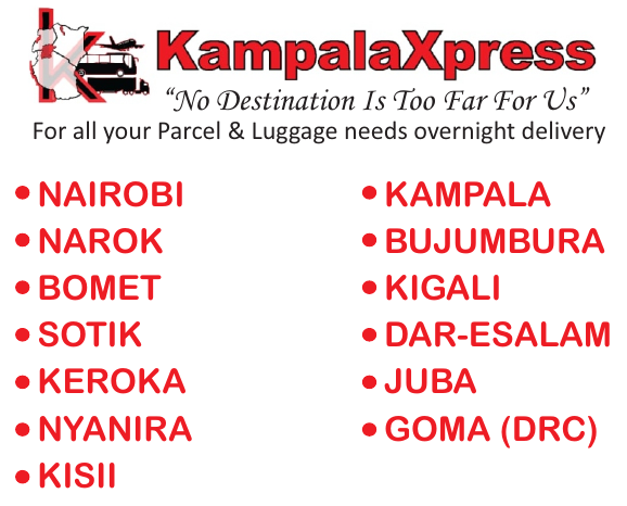 KampalaXpress Travel Routes